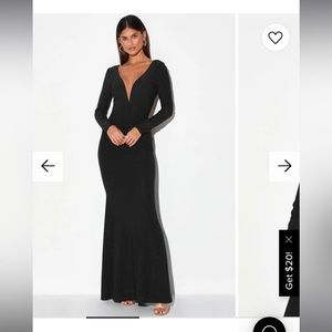 Lulus evening dress